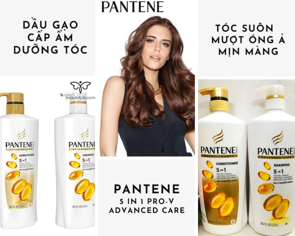 Dầu gội Pantene có tốt cho tóc uốn không? Loại nào phù hợp