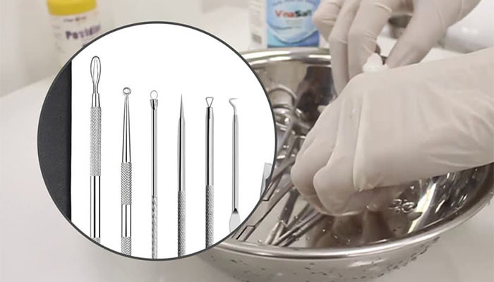 Hướng dẫn cách nặn mụn bằng cây nặn mụn an toàn tại nhà