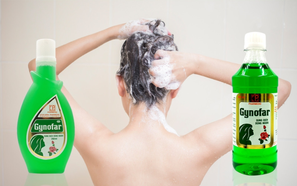 Trị gàu bằng dung dịch vệ sinh được không? Mẹo dùng Gynofar